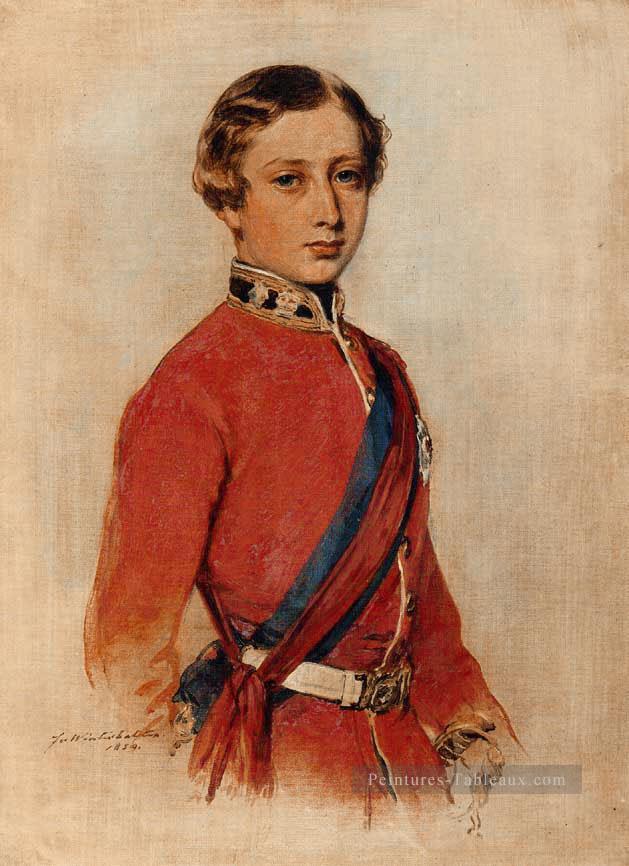Albert Edward Prince de Galles 1859 portrait royauté Franz Xaver Winterhalter Peintures à l'huile